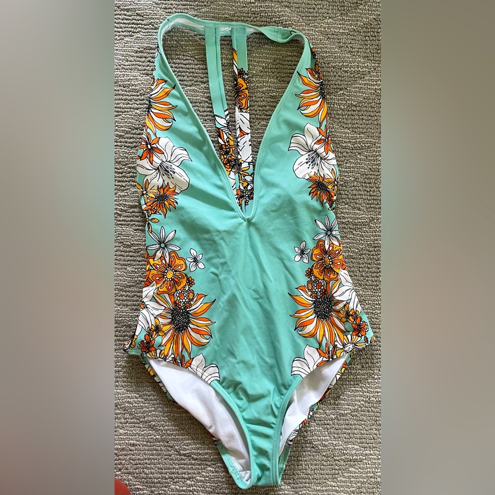 Urban Outfittefs- Boho one-piece bathing suit - small - Free People vibe